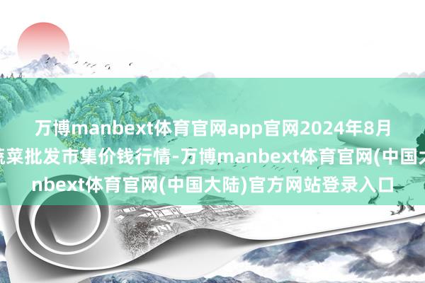 万博manbext体育官网app官网2024年8月16日山东宁津县东崔蔬菜批发市集价钱行情-万博manbext体育官网(中国大陆)官方网站登录入口