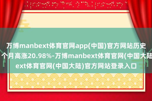 万博manbext体育官网app(中国)官方网站历史数据流露该基金近1个月高涨20.98%-万博manbext体育官网(中国大陆)官方网站登录入口